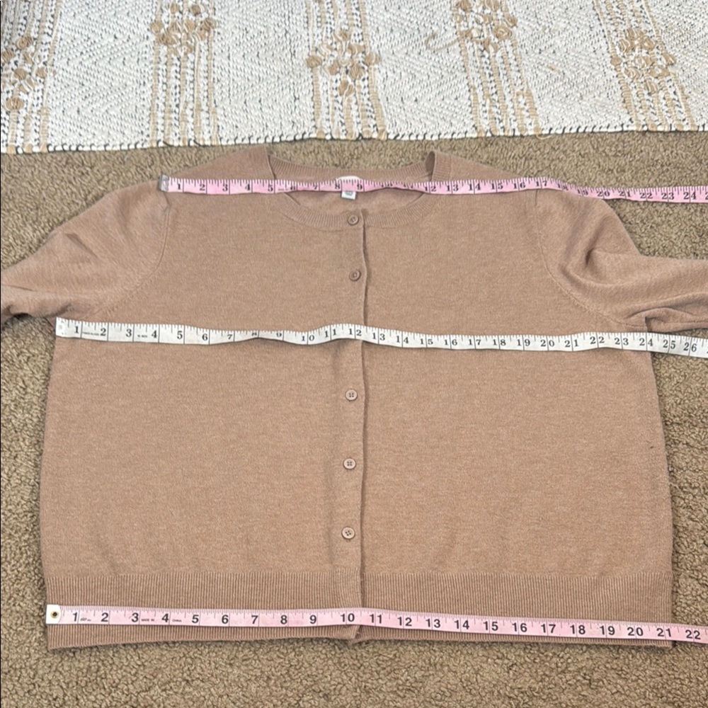 a new day Tan Lightweight Knit Cardigan - Picture 7 of 10